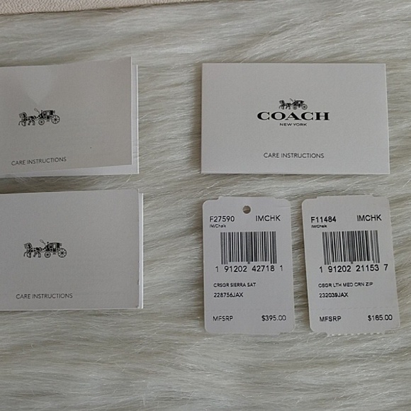 AUTHENTIC COACH SATCHEL+ MATCHING WALLET.nwt - Picture 6 of 7